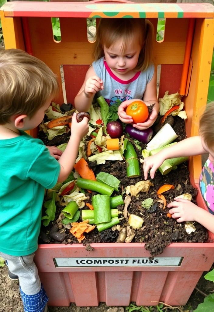11 Fun Gardening Activities for Kids That Will Inspire Future Green Thumbs! - 6. Composting Adventure