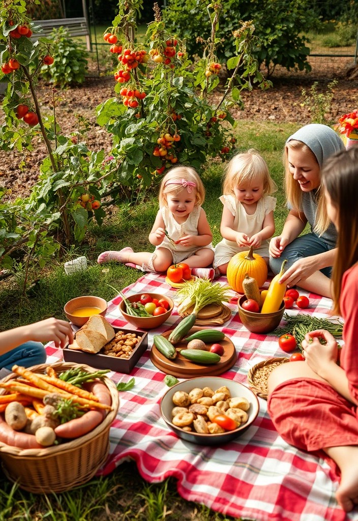 11 Fun Gardening Activities for Kids That Will Inspire Future Green Thumbs! - 9. Harvest Celebration