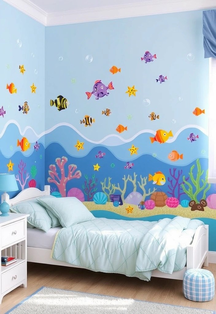 15 Adorable Children's Stickers That Will Make Their Room a Magical Place (Don't Miss #8!) - 3. Under the Sea Adventure