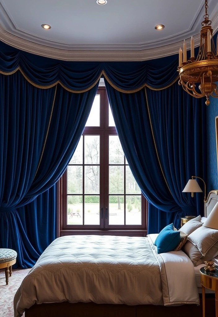 Modern Curtain Styles That Will Make Your Home Look Chic and Trendy! - 4. Luxurious Velvet